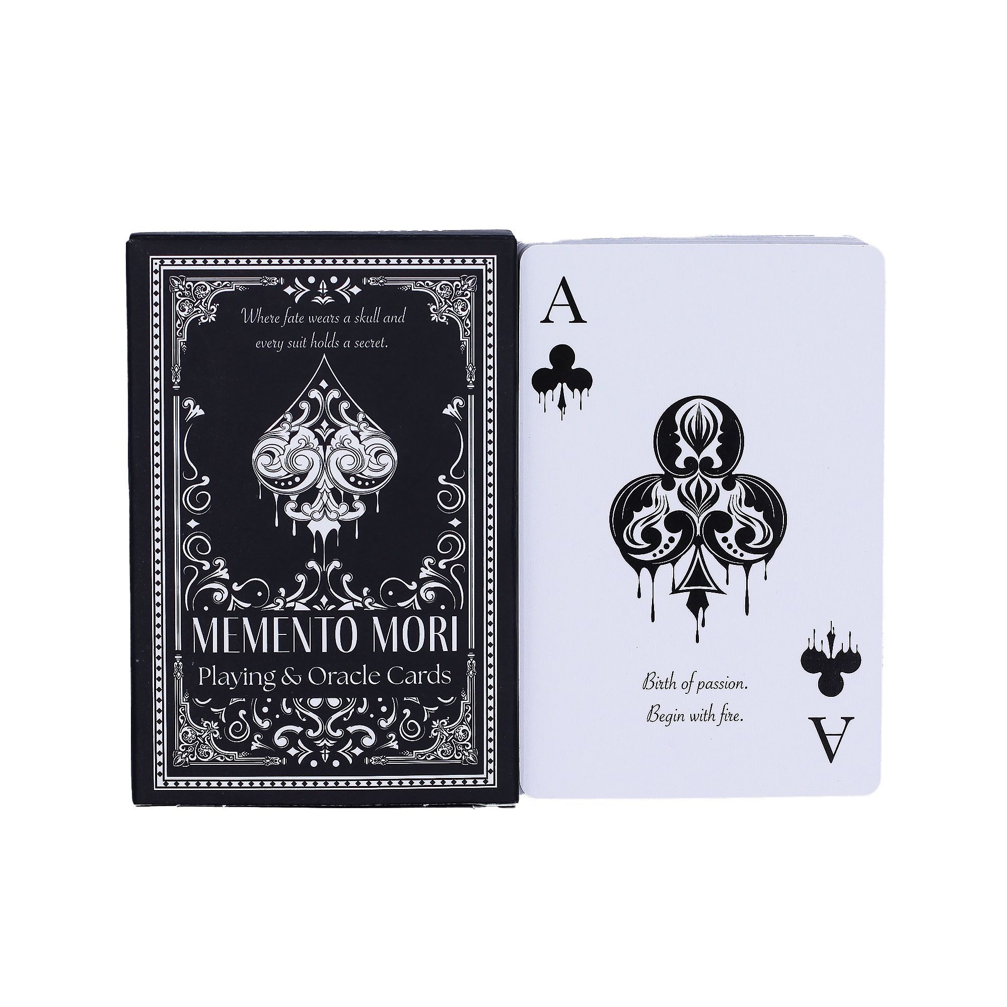 Memento Mori Cartas de juego y de oráculo góticas - Imagen 9