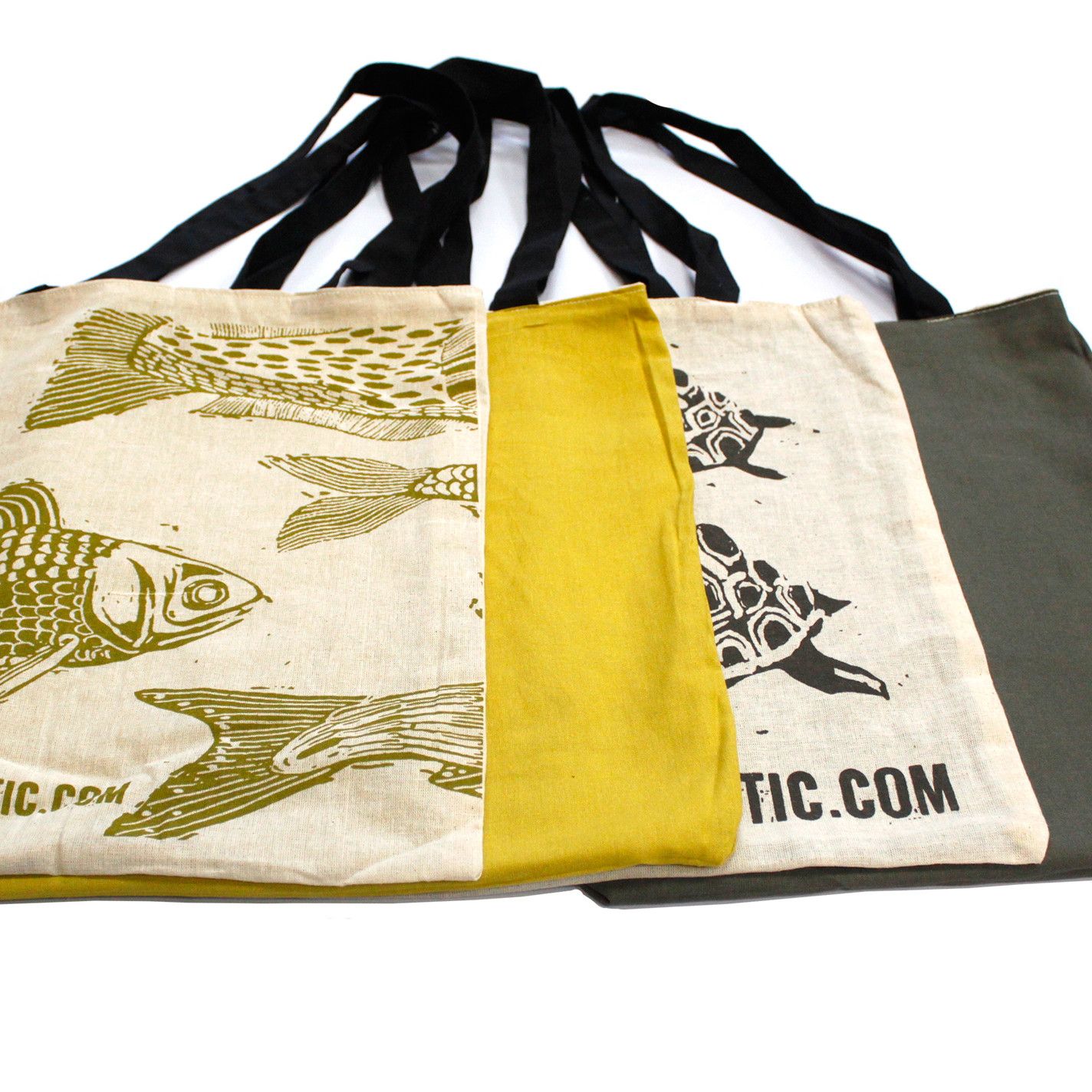 Bolsa de algodón reversible Lrg 2x4oz 38x42cm - (2 diseños) - Imagen 2