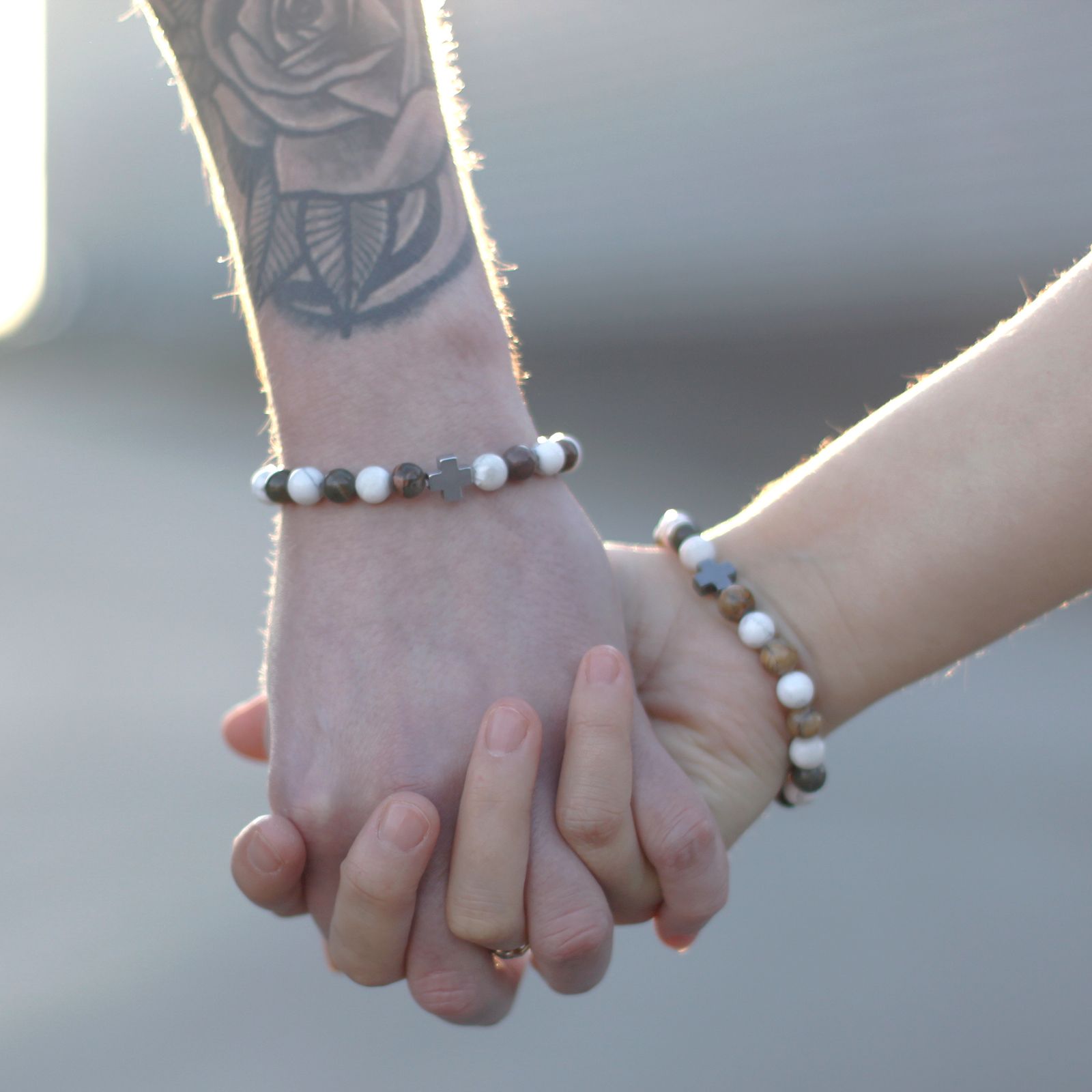 2 Pulseras con Piedras Preciosas - Arco Iris - Imagen 6