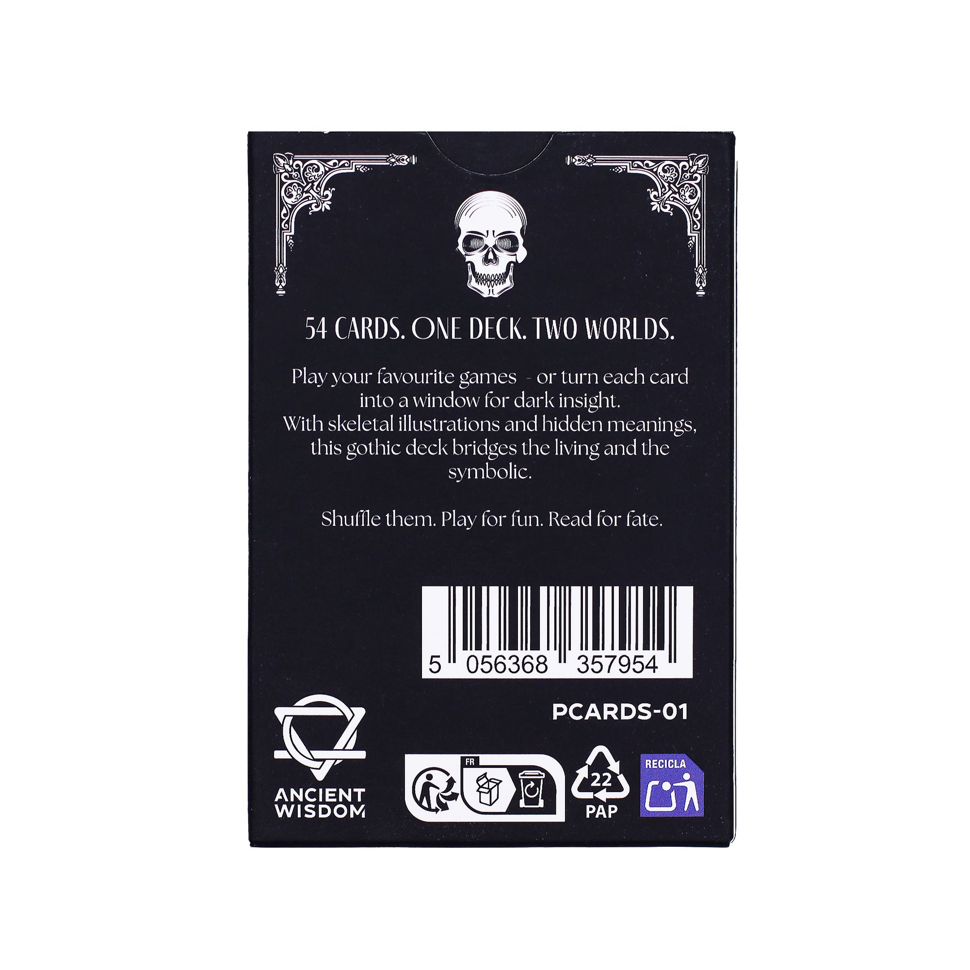 Memento Mori Cartas de juego y de oráculo góticas - Imagen 10