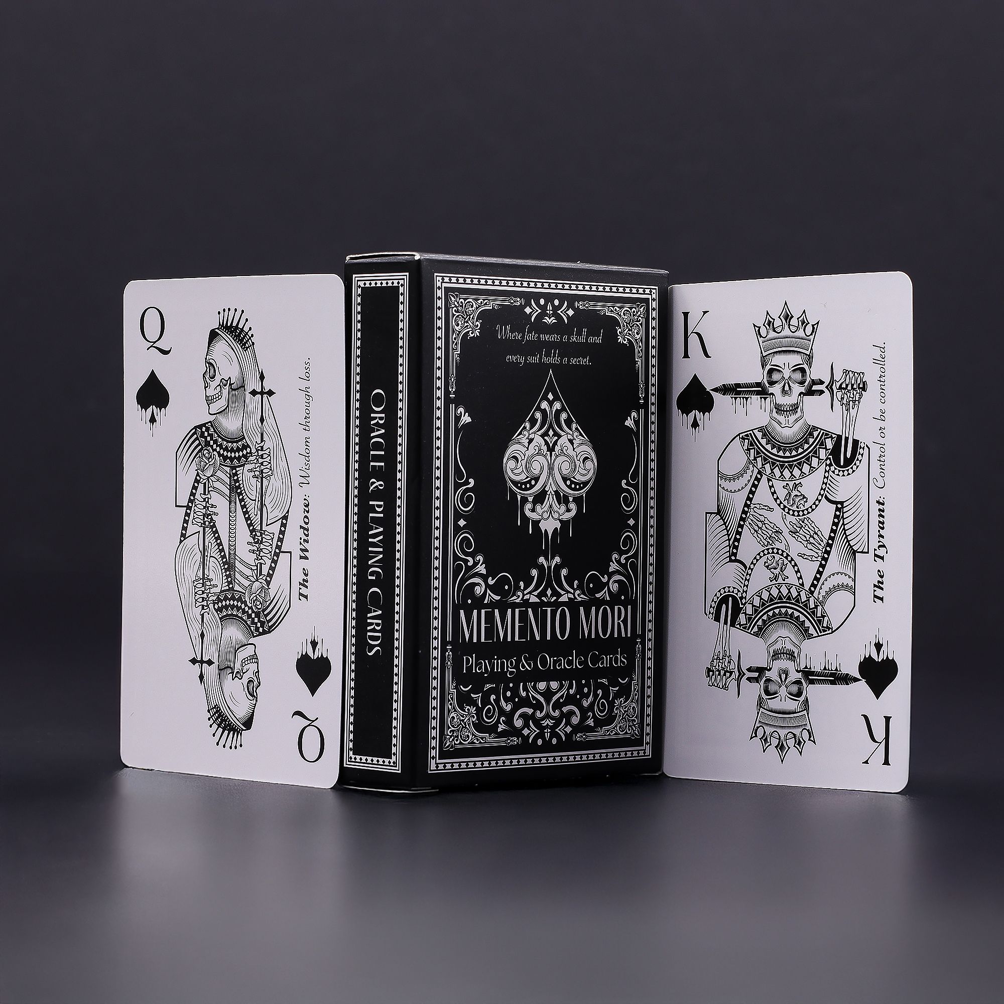 Memento Mori Cartas de juego y de oráculo góticas - Imagen 11