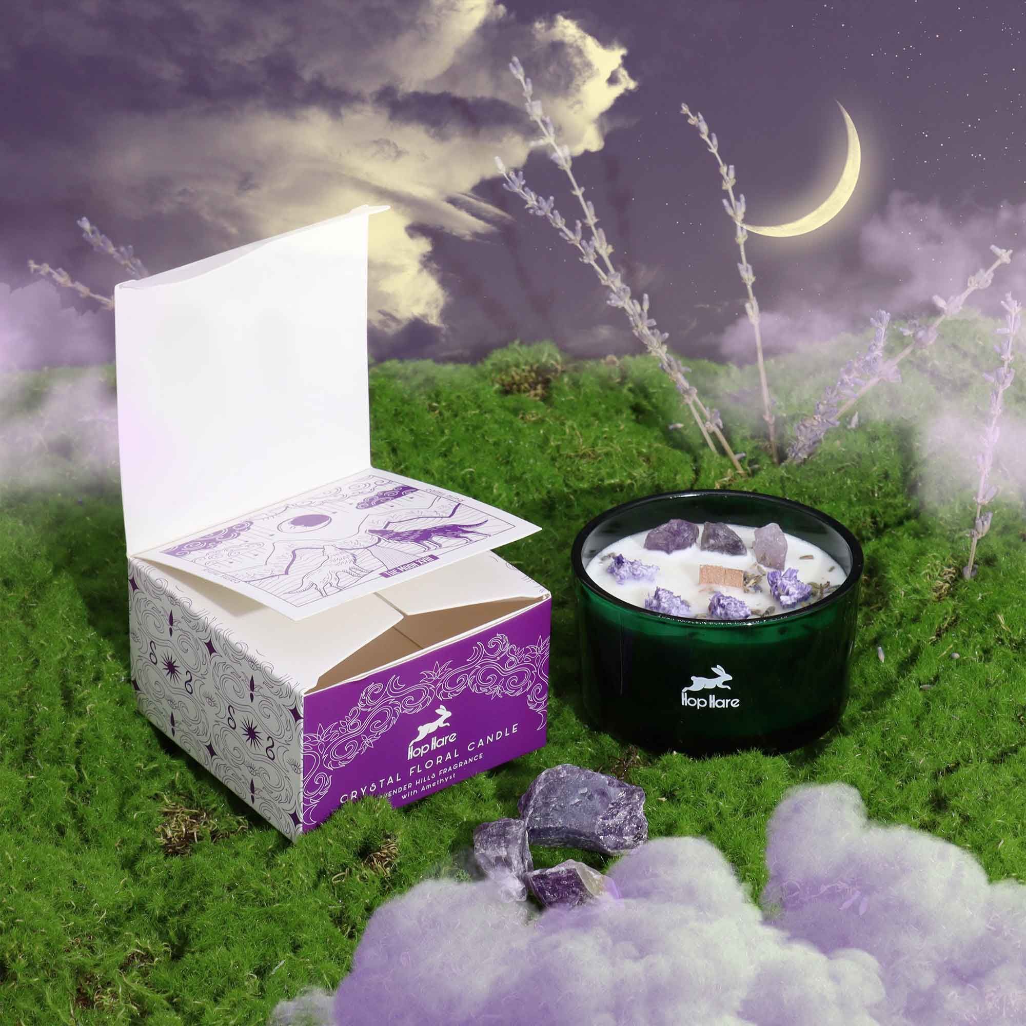 Vela Flor Mágica de Cristal Hop Hare - Luna - Imagen 6